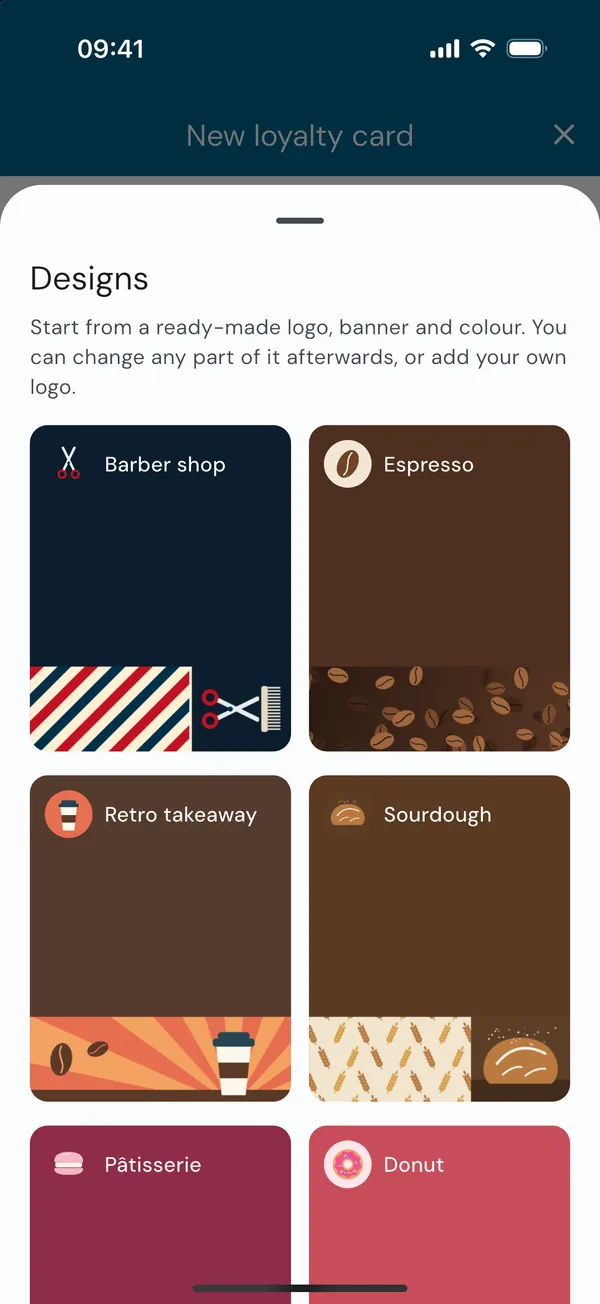 Choosing a ready-made design